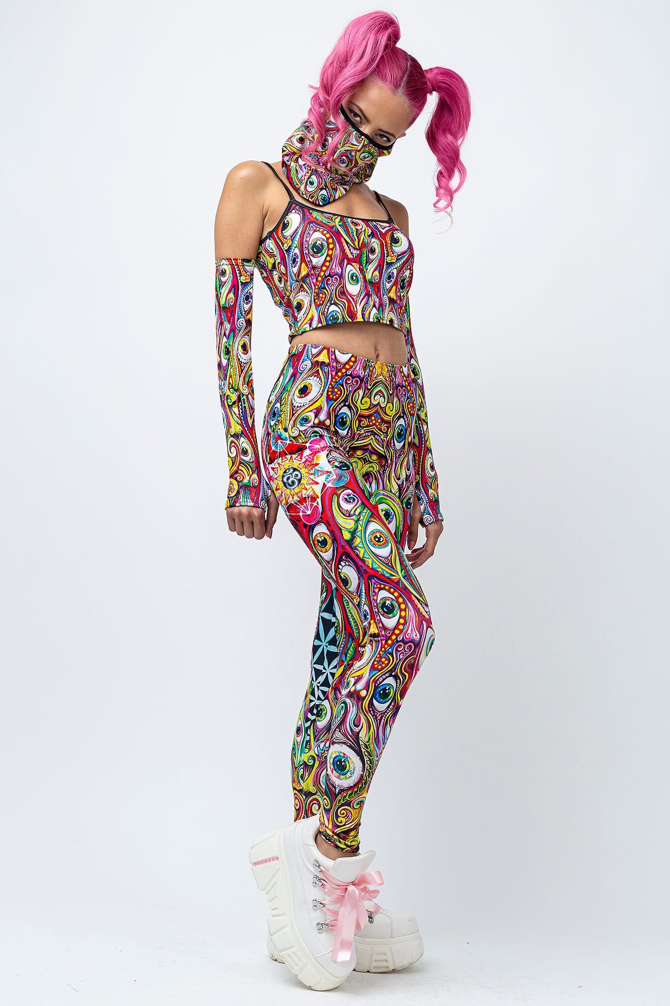 Trippy Eyez Bandana Set