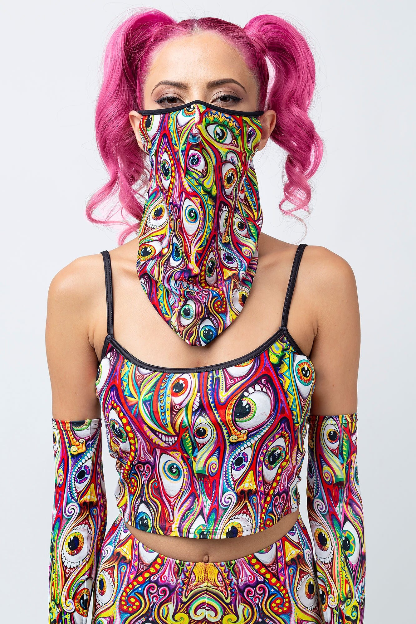 Trippy Eyez Bandana Set
