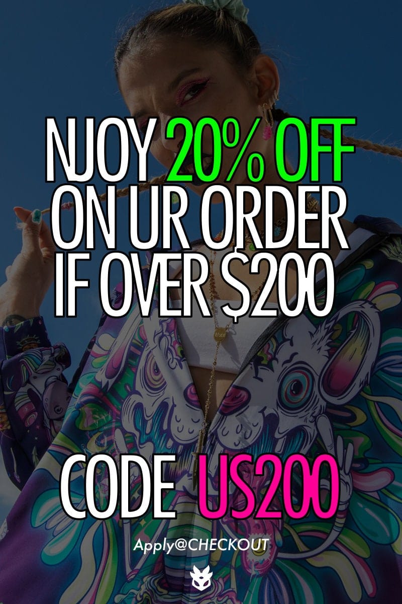 Mystic Peacock Rave HW Shorts