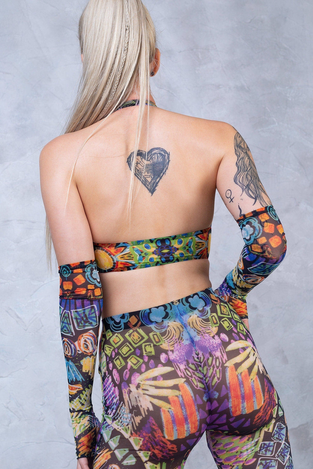 Delirium Halter Bell Bottom Top and Pants Set