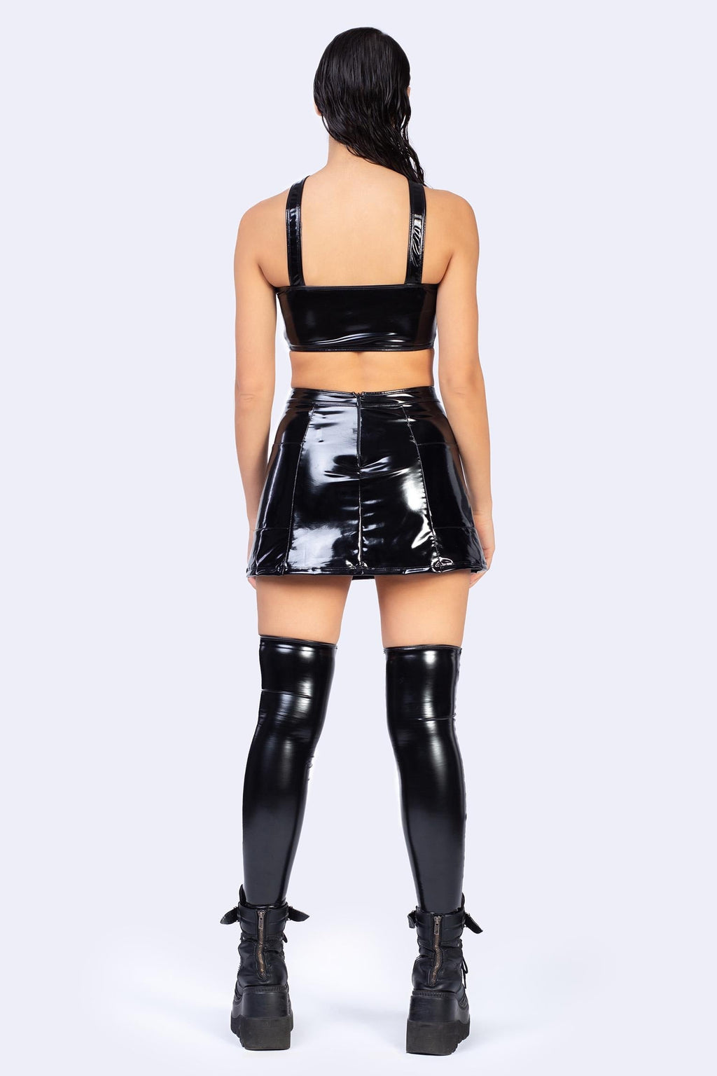 Dominatrix Criss Cross Top