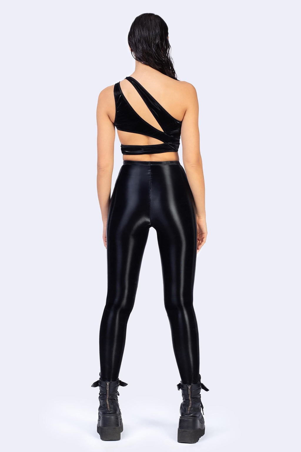 Starved For Glamour One Shoulder Top