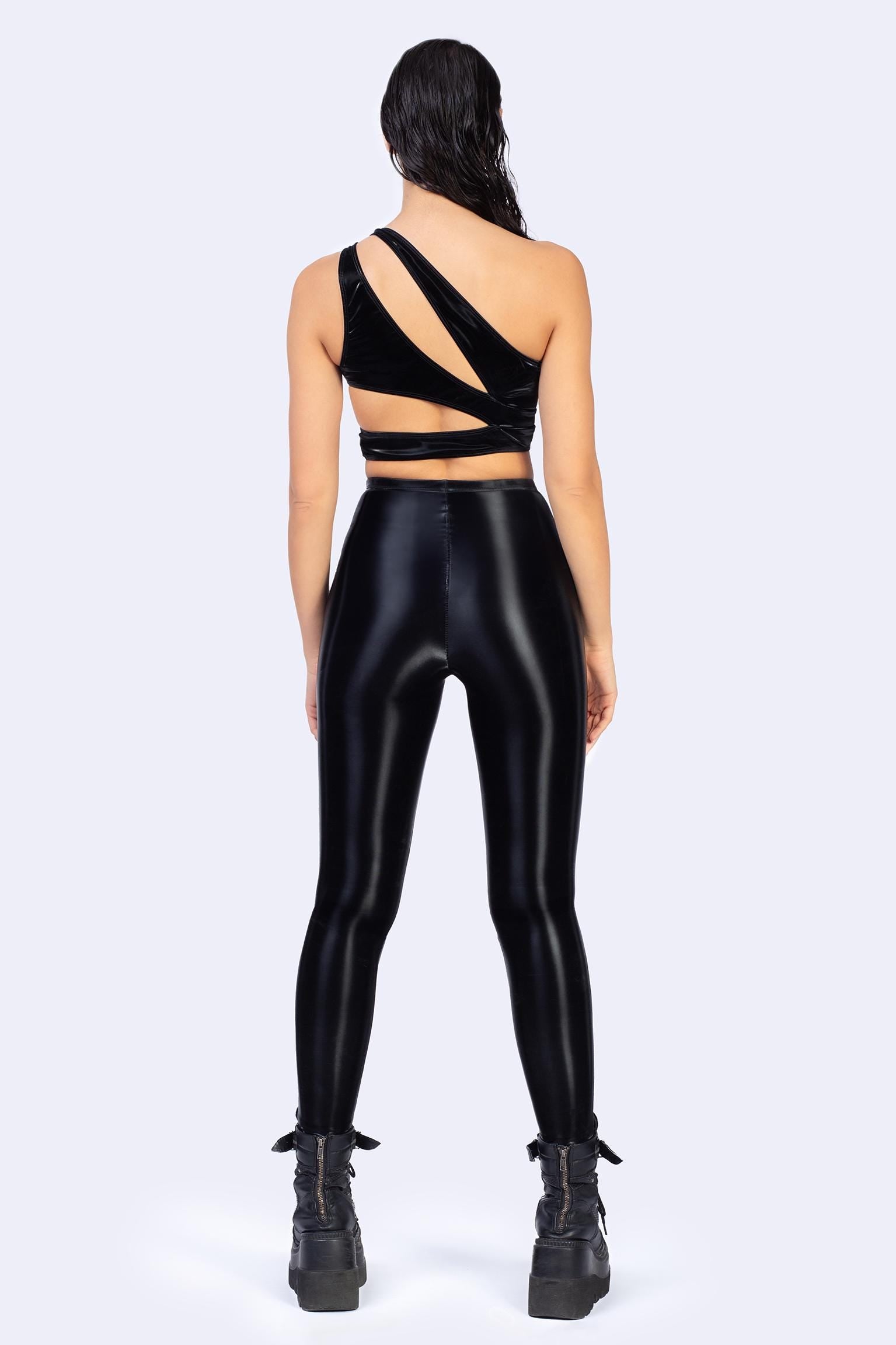 Starved For Glamour One Shoulder Top