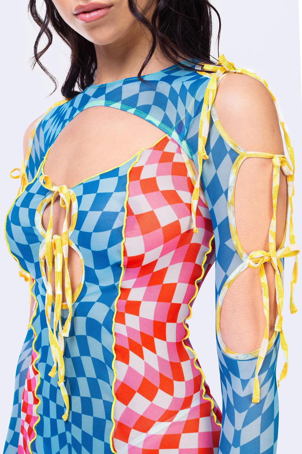 Get Into The Groove 2-Piece Ribbon Dress