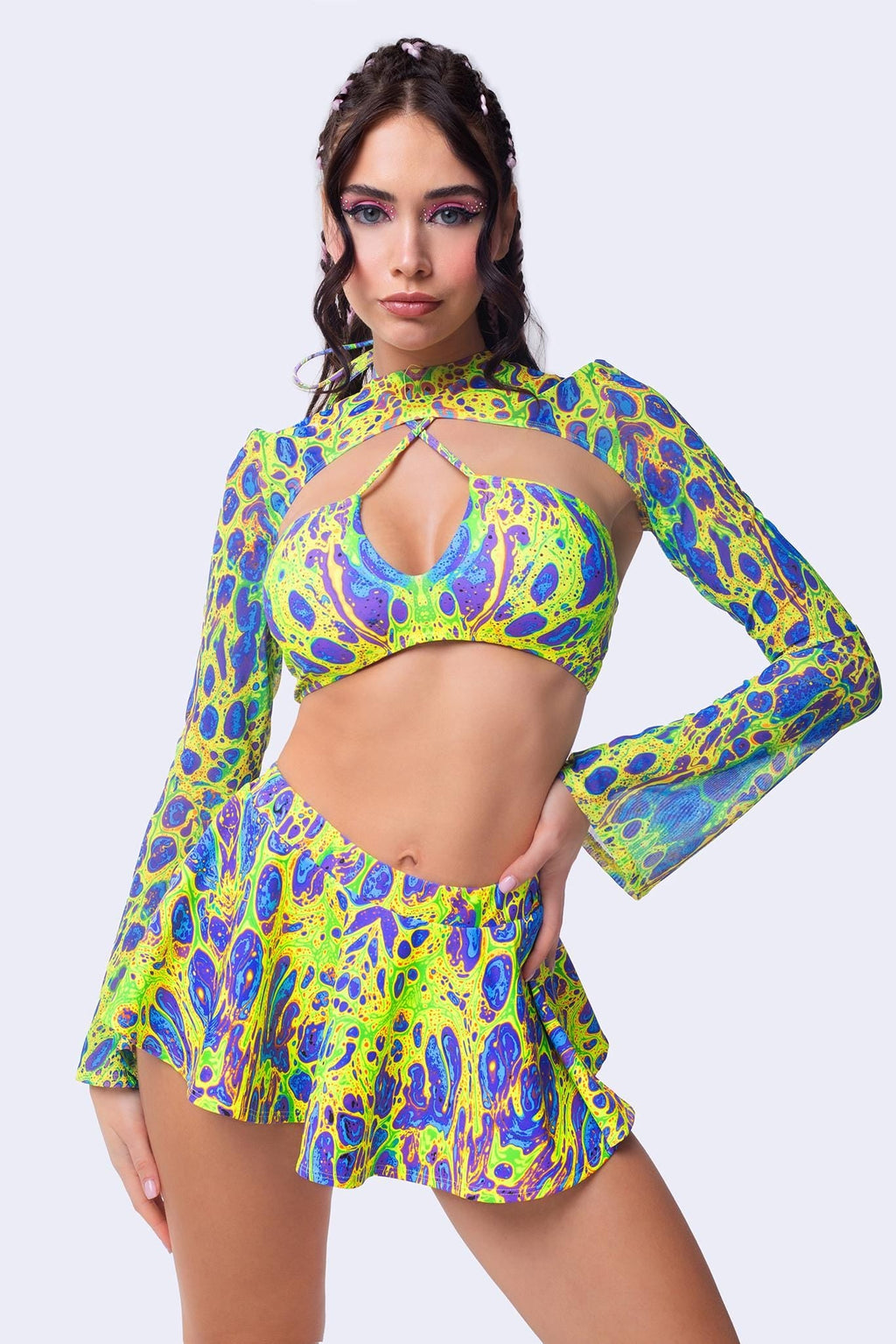 Bewildering 2-Piece Halter Top