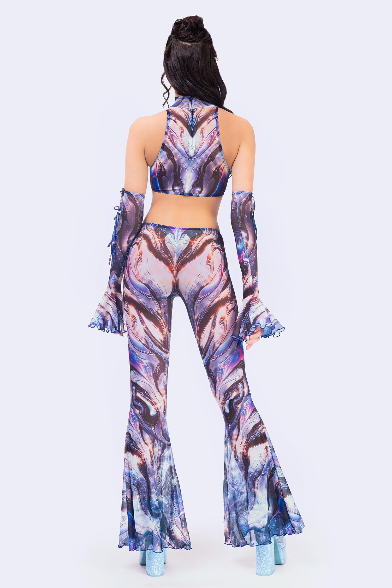Easy Tiger Keyhole Ribbon Top