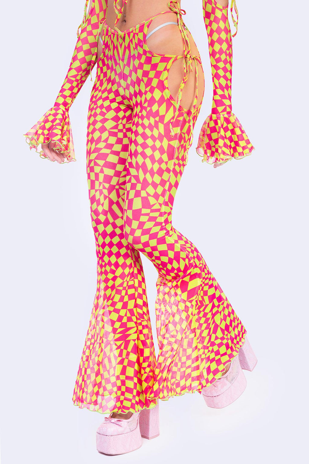Square Up Ribbon Pant Set