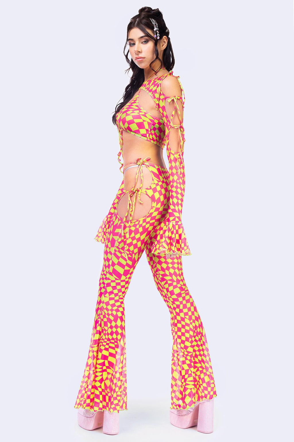 Square Up 2-Piece Ribbon Top