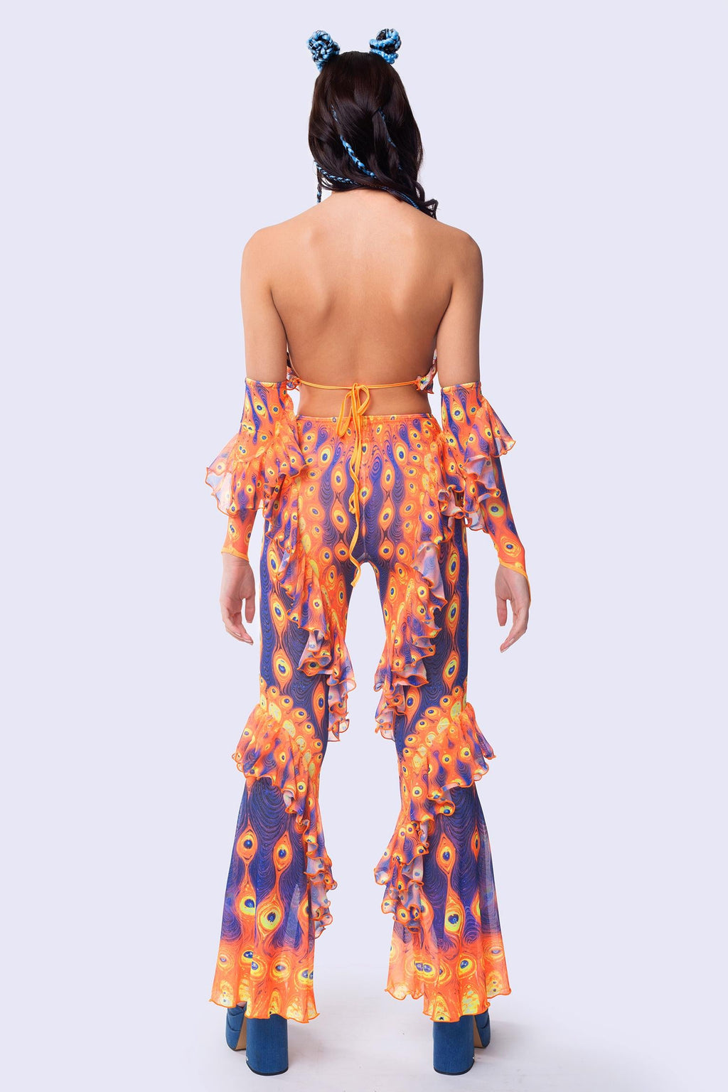 Third Eye Blind Halter Ruffled Set