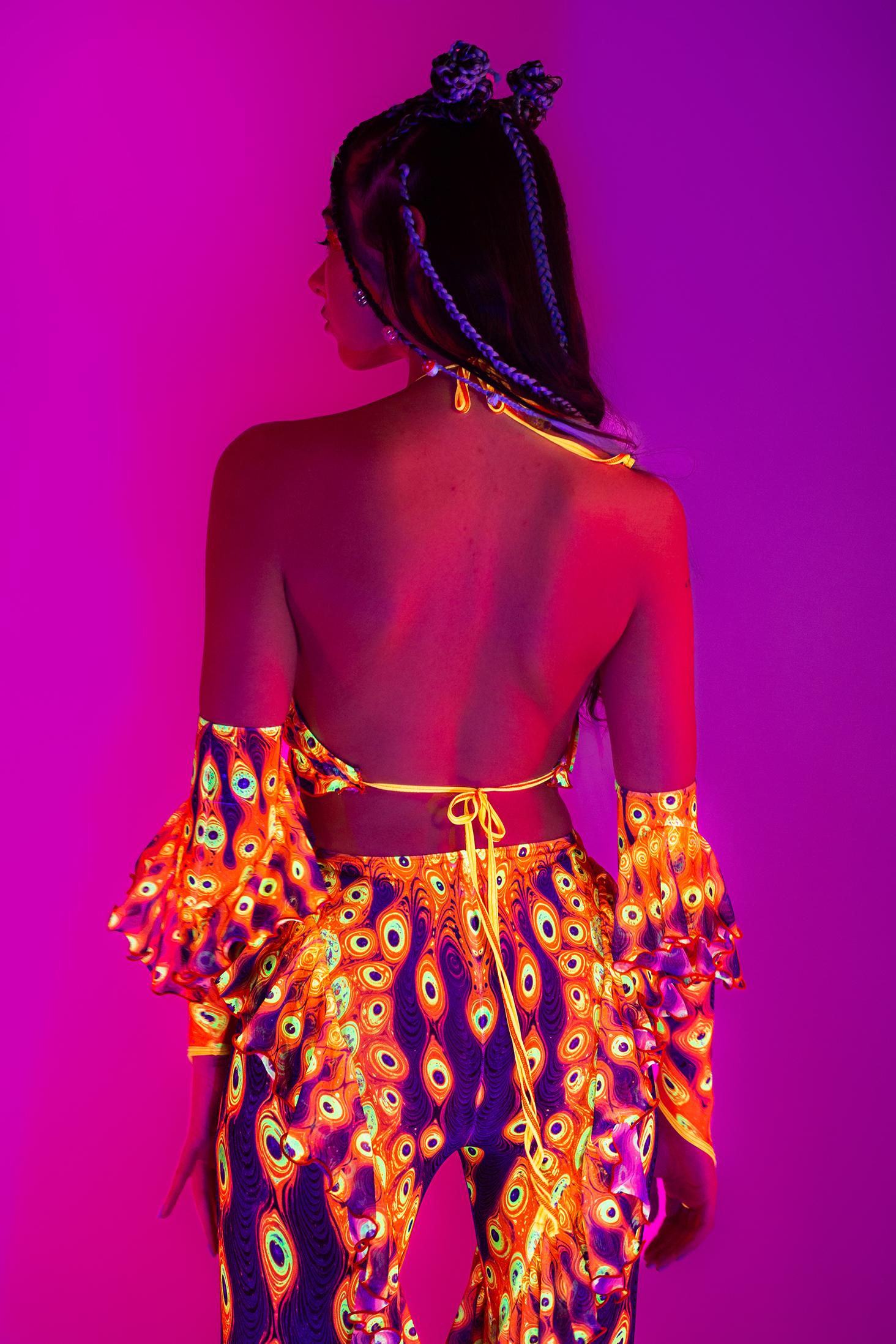 Third Eye Blind Halter Ruffled Set