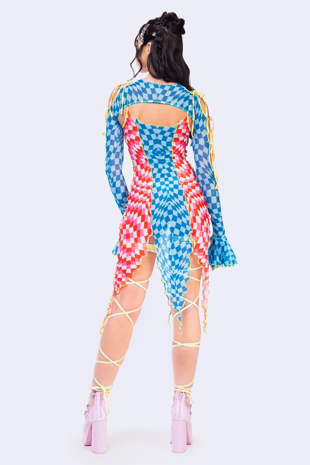 Get Into The Groove 2-Piece Ribbon Dress