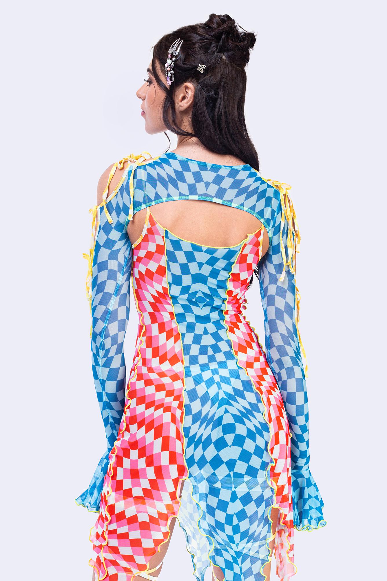 Get Into The Groove 2-Piece Ribbon Dress