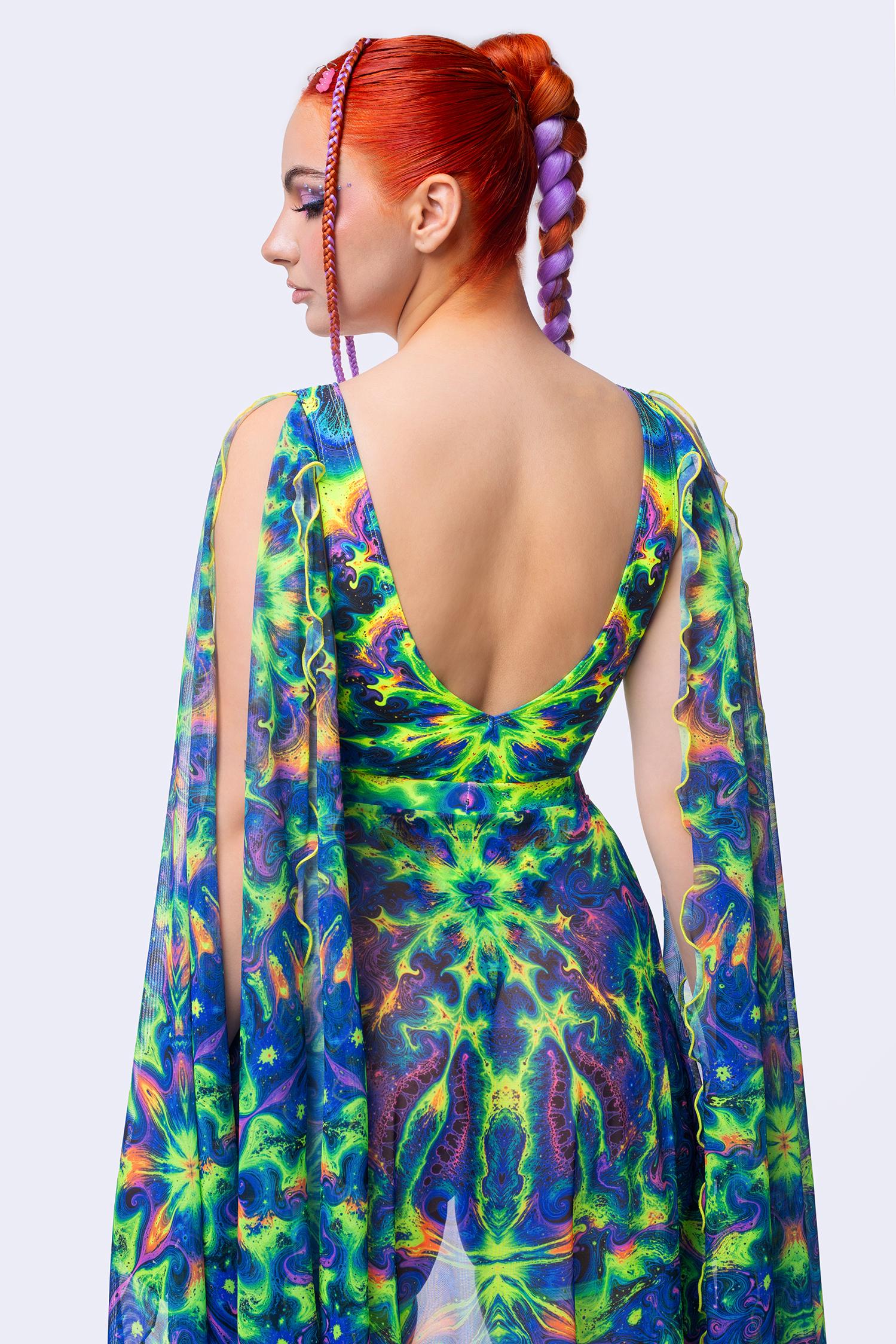 Flux Dominion Butterfly Open Skirt Set