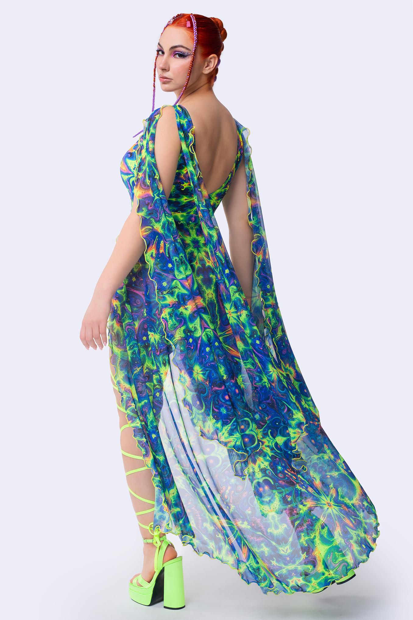 Flux Dominion Butterfly Open Skirt Set