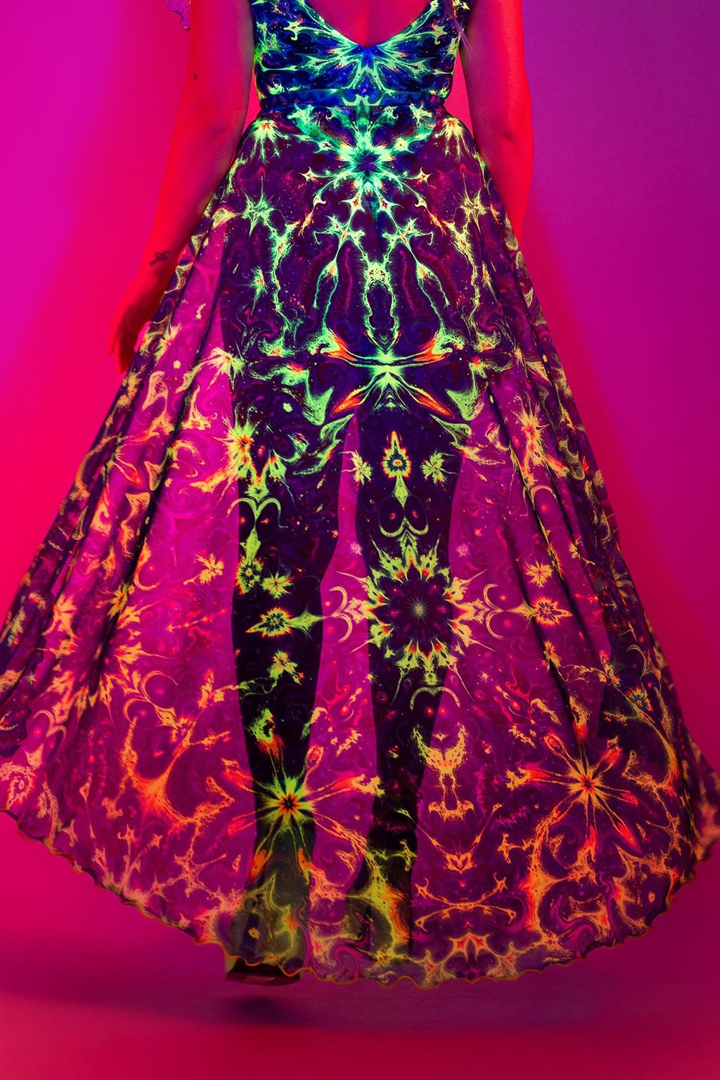 Flux Dominion Open-Front Skirt