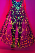 Flux Dominion Open-Front Skirt