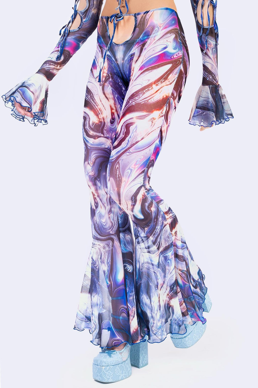 Easy Tiger Keyhole Ribbon Pants