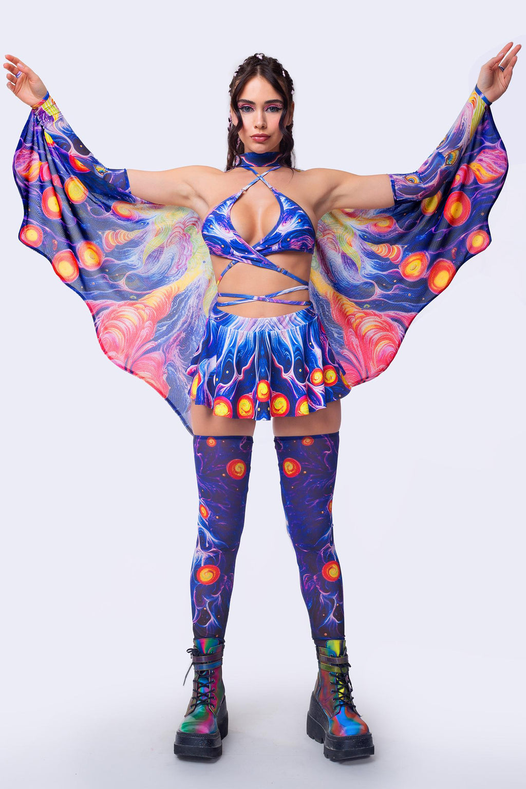 Ethereal Flux	Wrapped Triangle Top