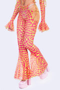 Square Up Cutout Ribbon Pants