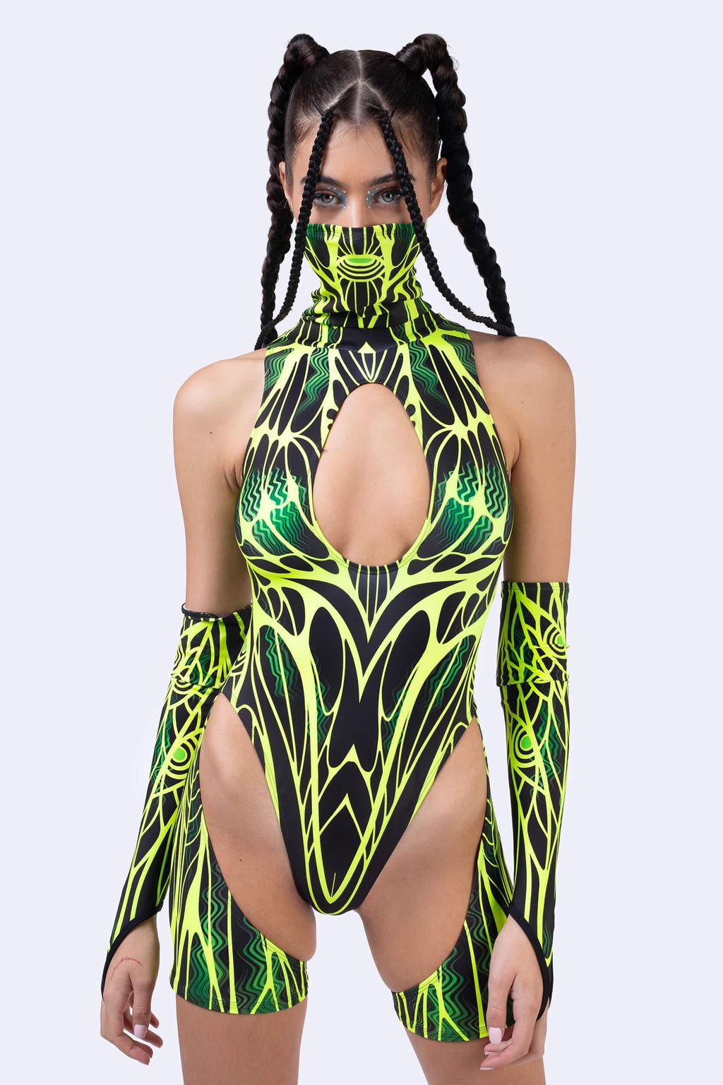 Glow Protocol Garter Bodysuit