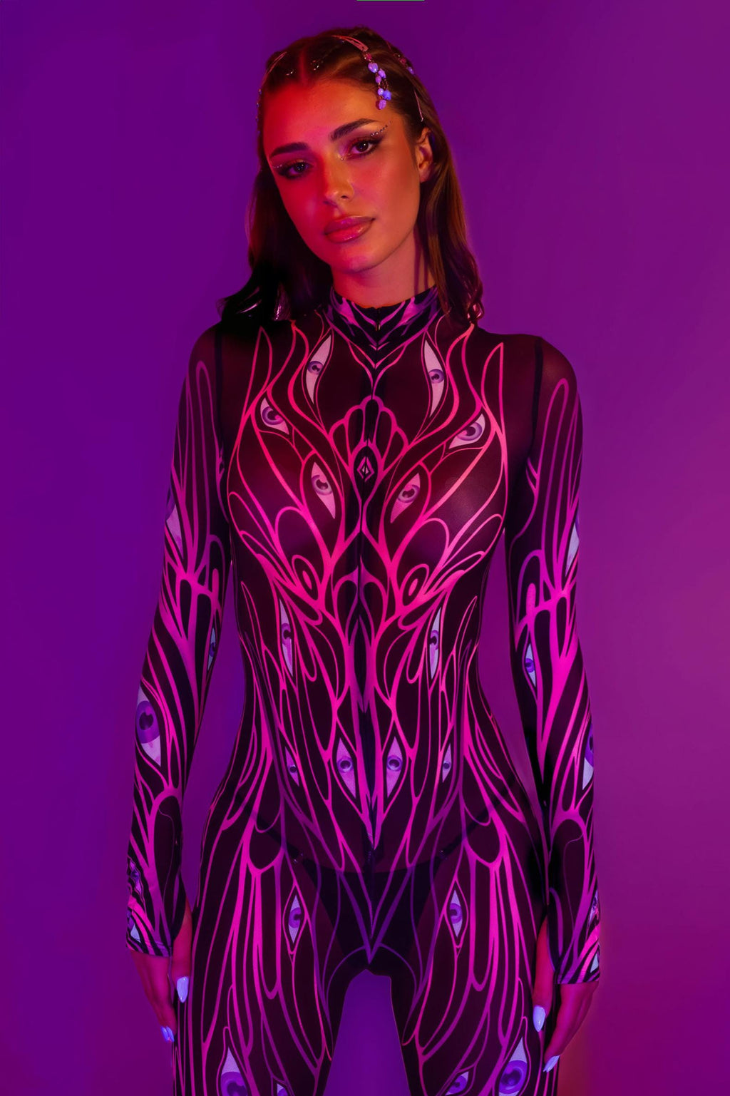 All Eyes On You Mesh Costume