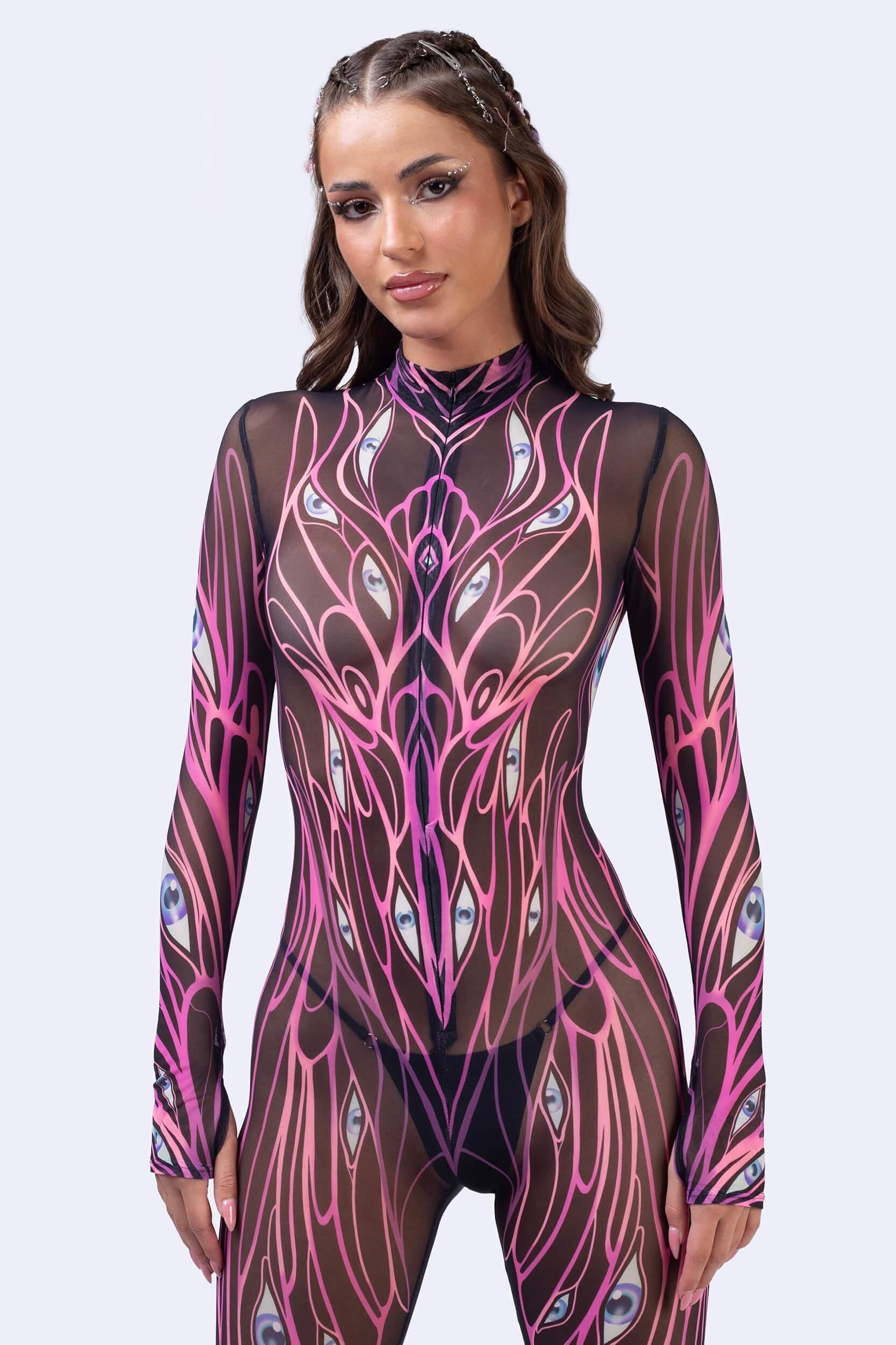 All Eyes On You Mesh Costume