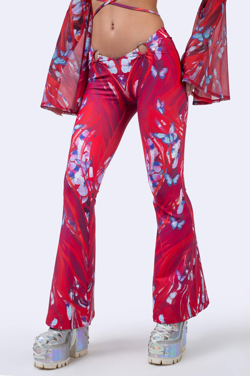 Cut the Cameras O-Ring Bell Bottoms