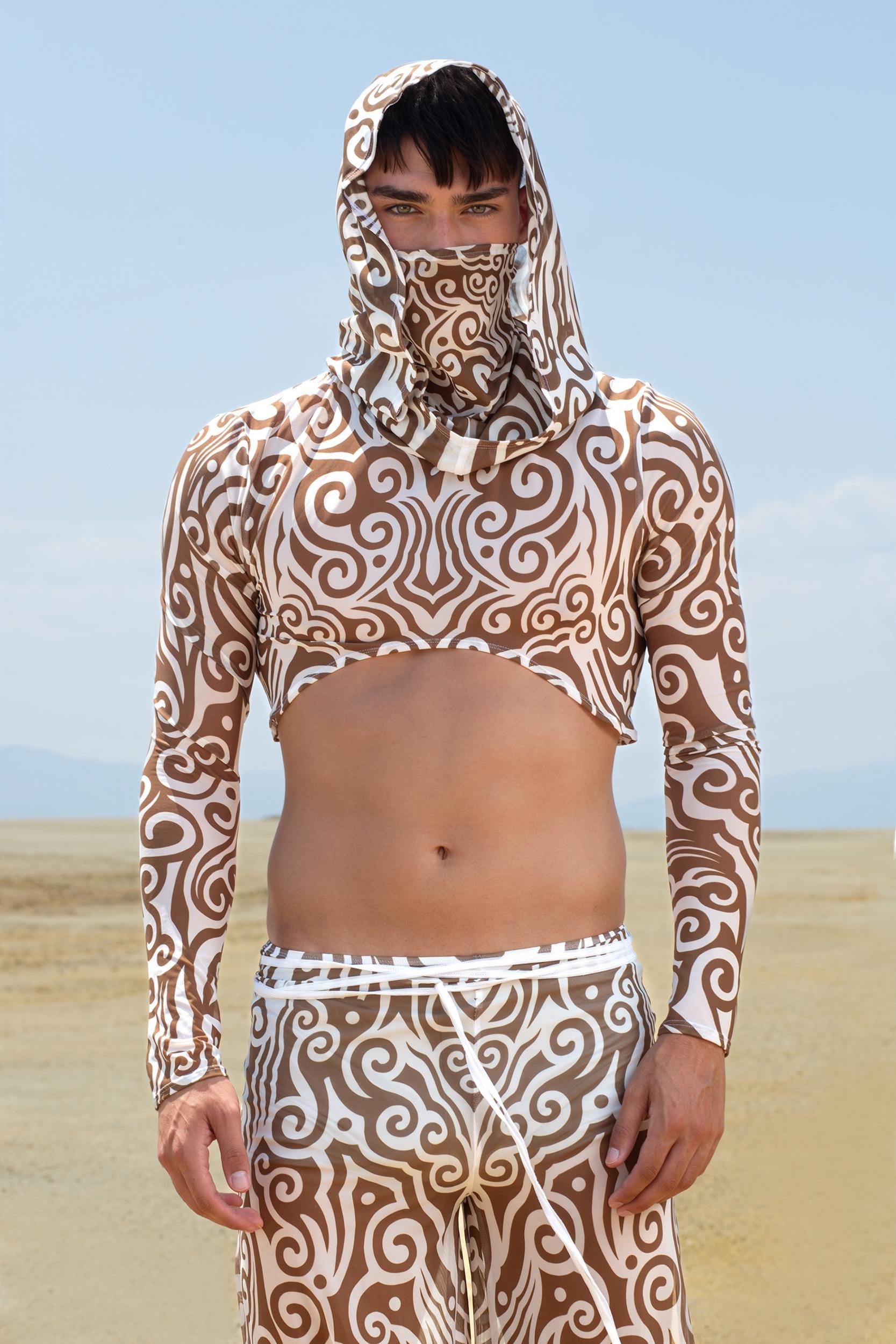 Kumo Pearl Male Hooded Top