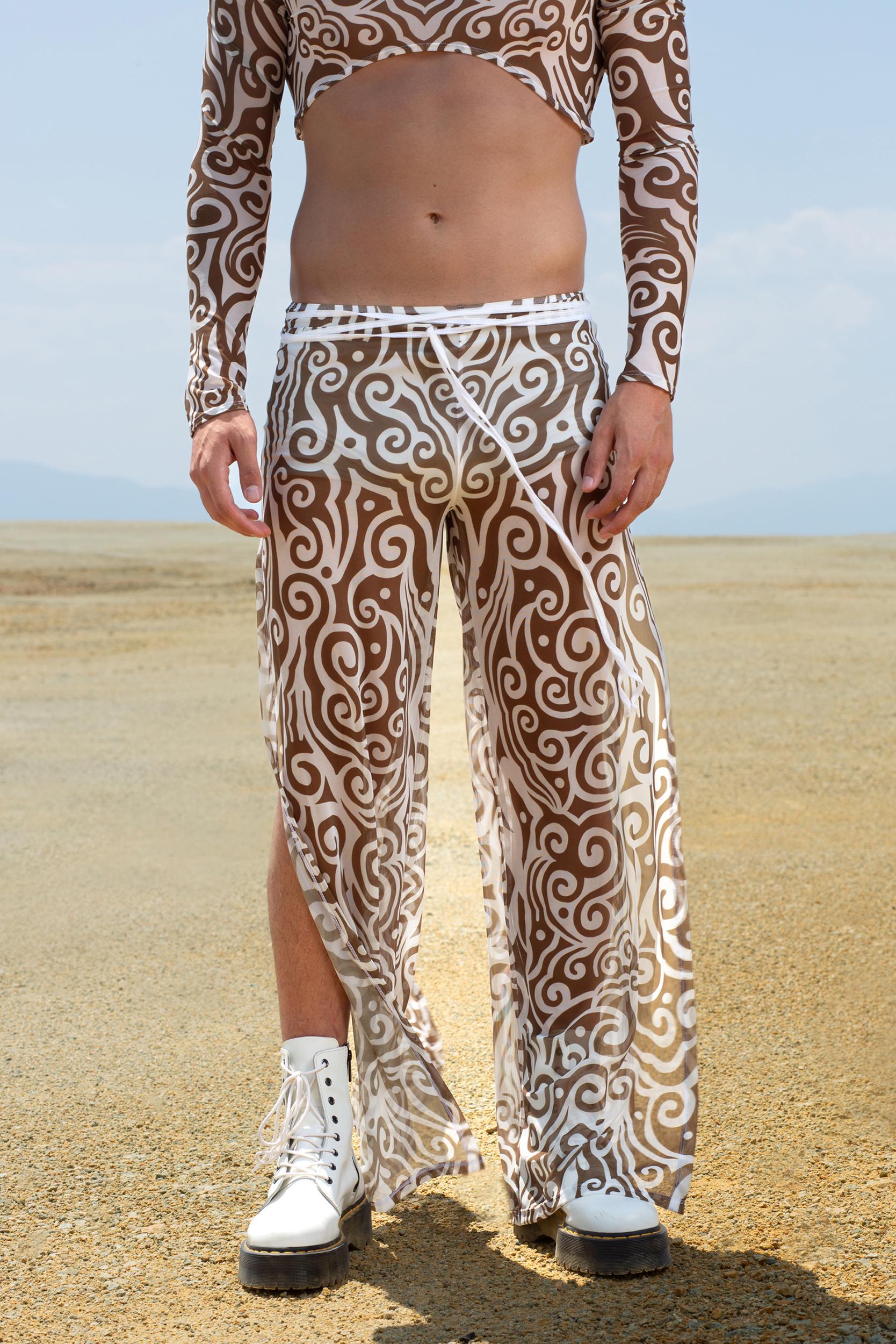 Kumo Pearl Slit Pants