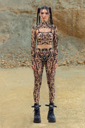 Wildskin Shrug & Mesh Leggings Set