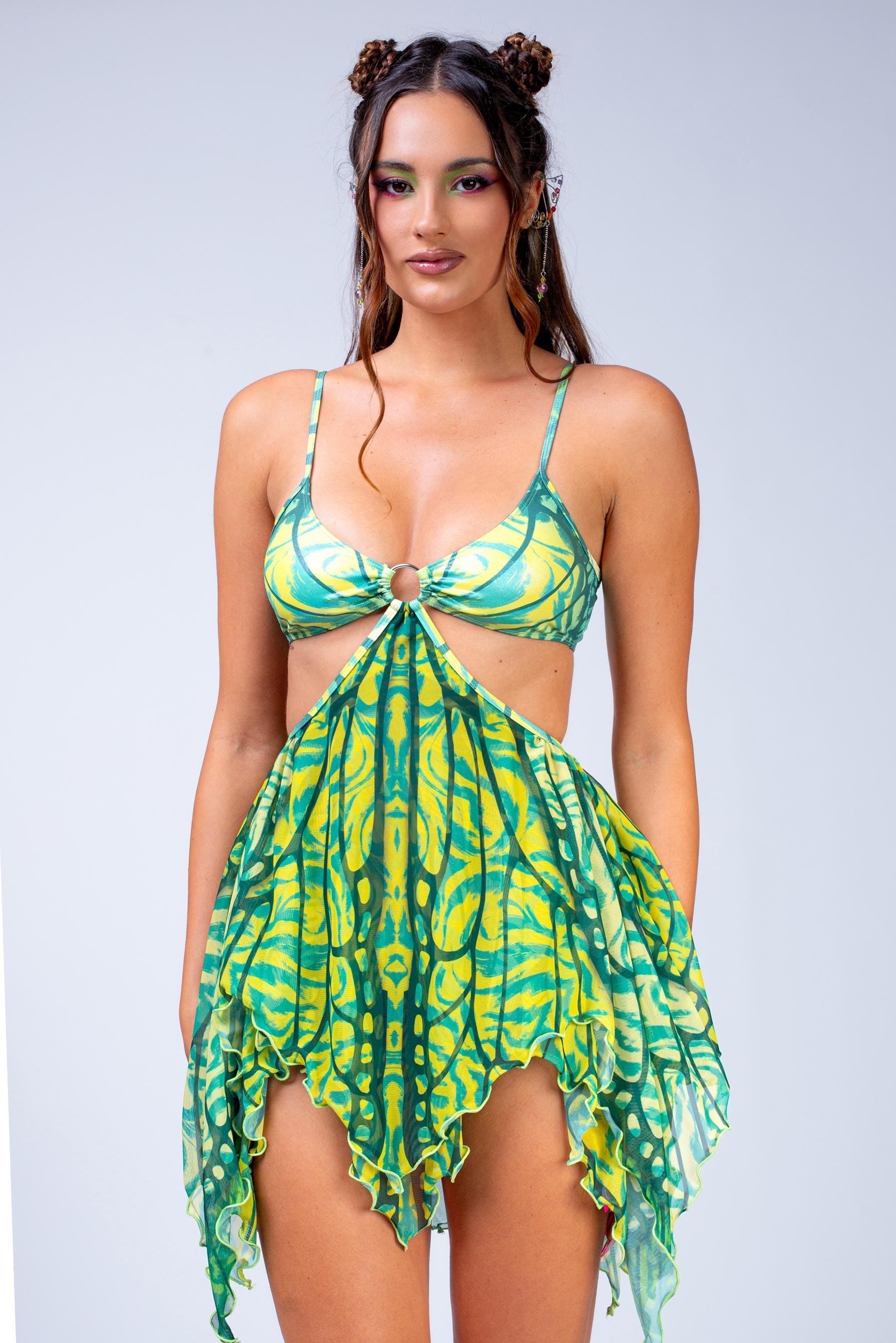 Fragile Beauty Asymmetrical Dress