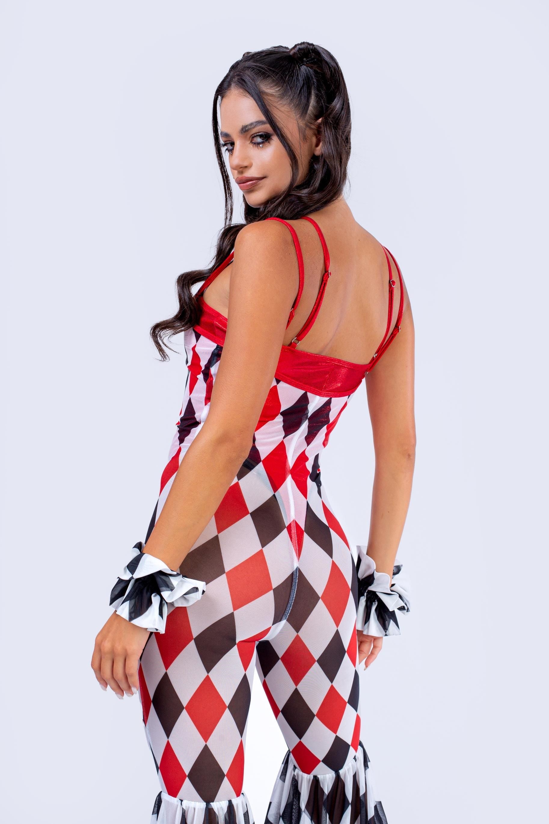 Vanishing Act Flared Romper And Undersuit