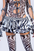 Clown Around Frilly Skirt
