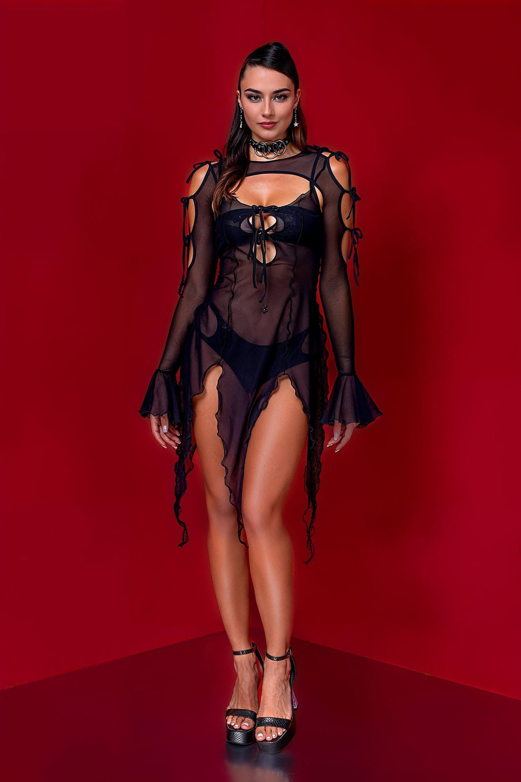 Witch Hunt 2-Piece Ribbon Dress