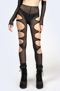 Transgress Mesh O-Ring Leggings