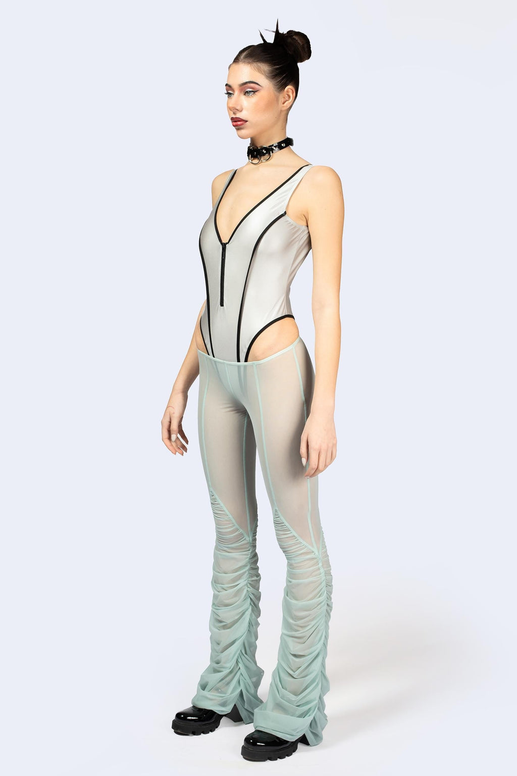 After Class Plunging Bodysuit