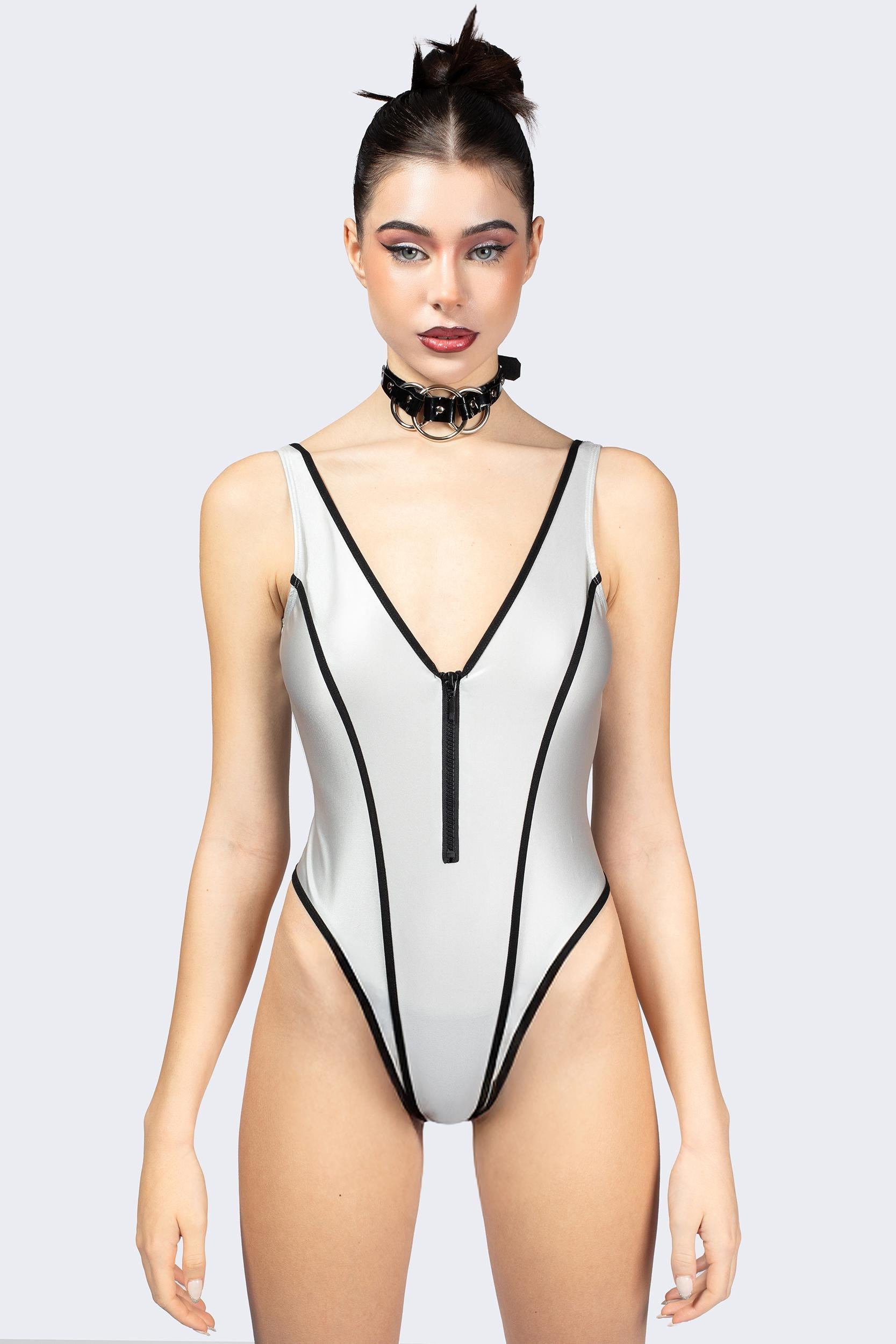 After Class Plunging Bodysuit
