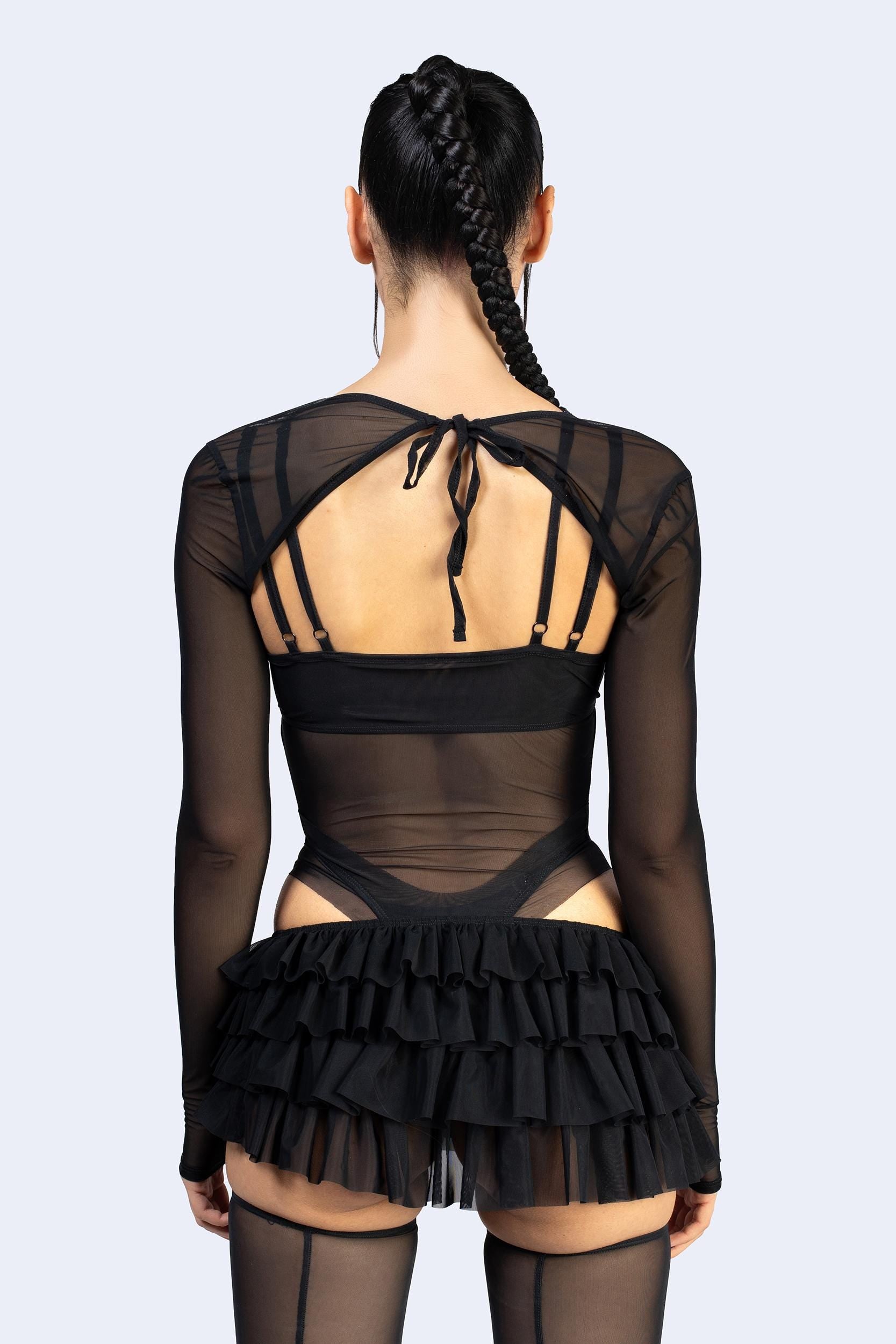 Studio Burn Bodysuit And Skirt Set