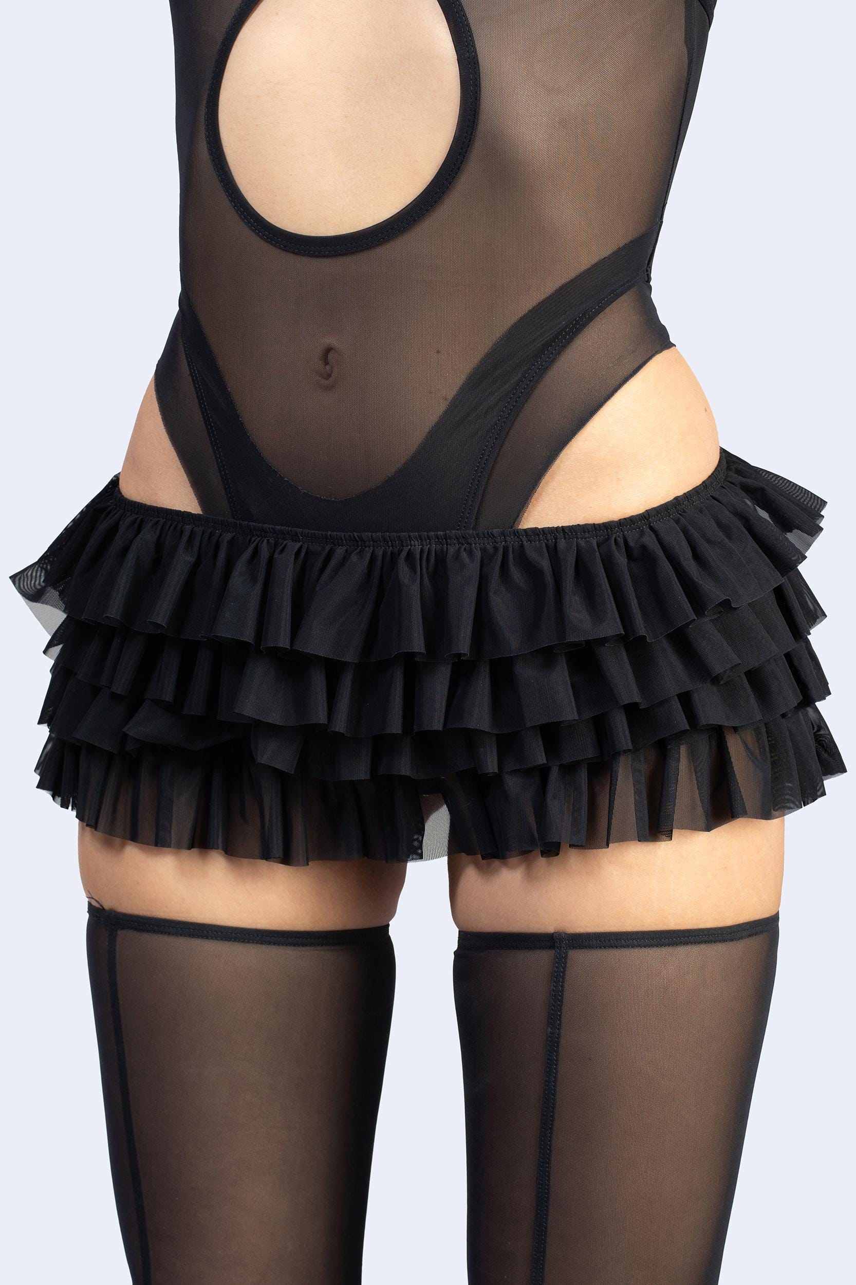 Studio Burn Bodysuit And Skirt Set