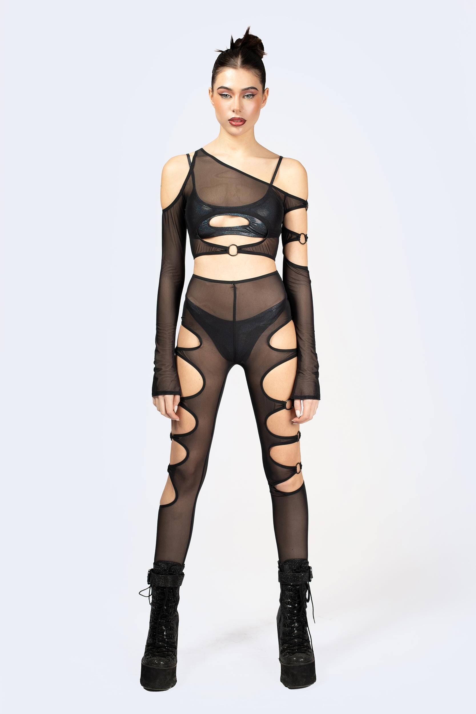 Transgress Mesh O-Ring Top