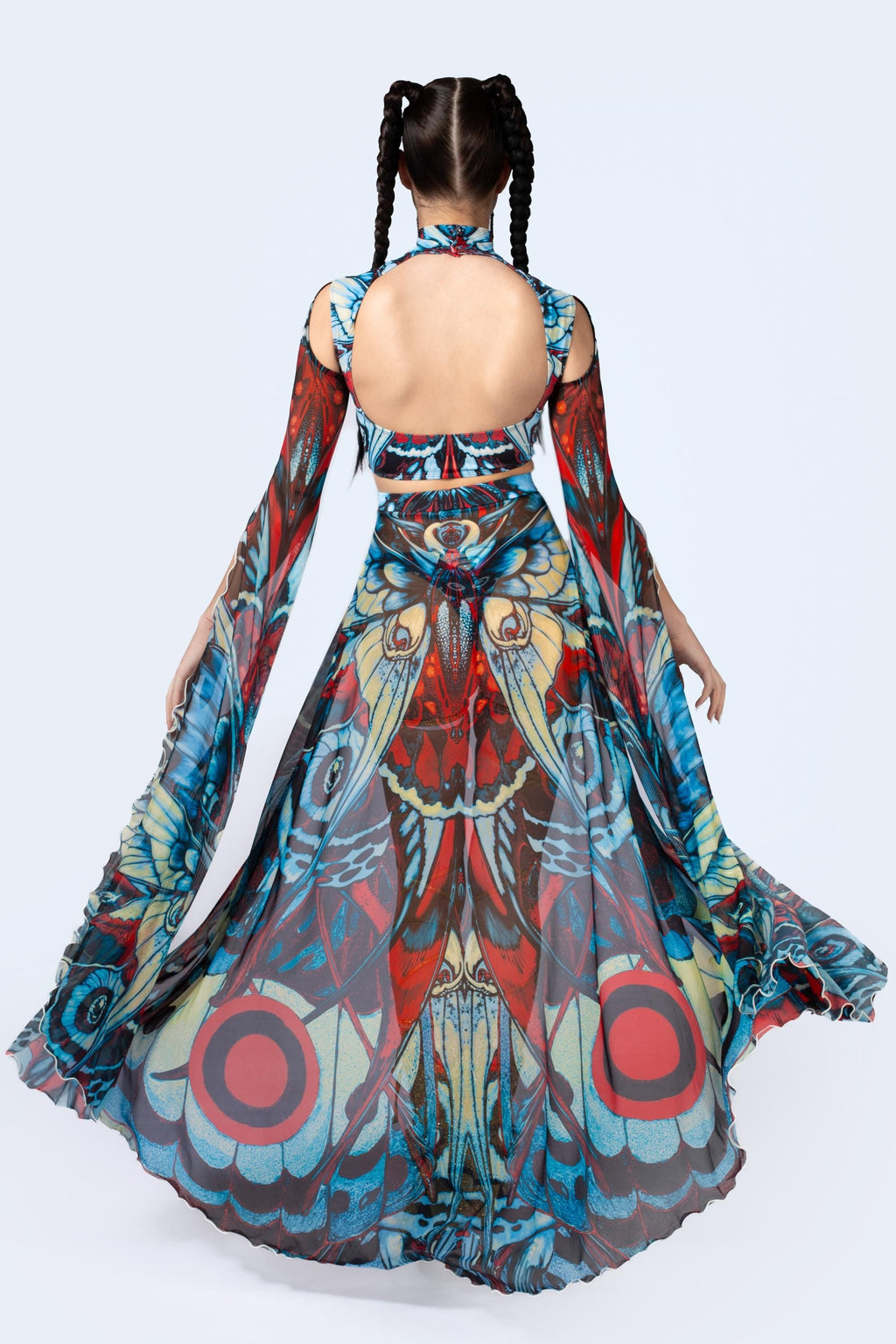Rapid Morph Maxi Sleeve Top