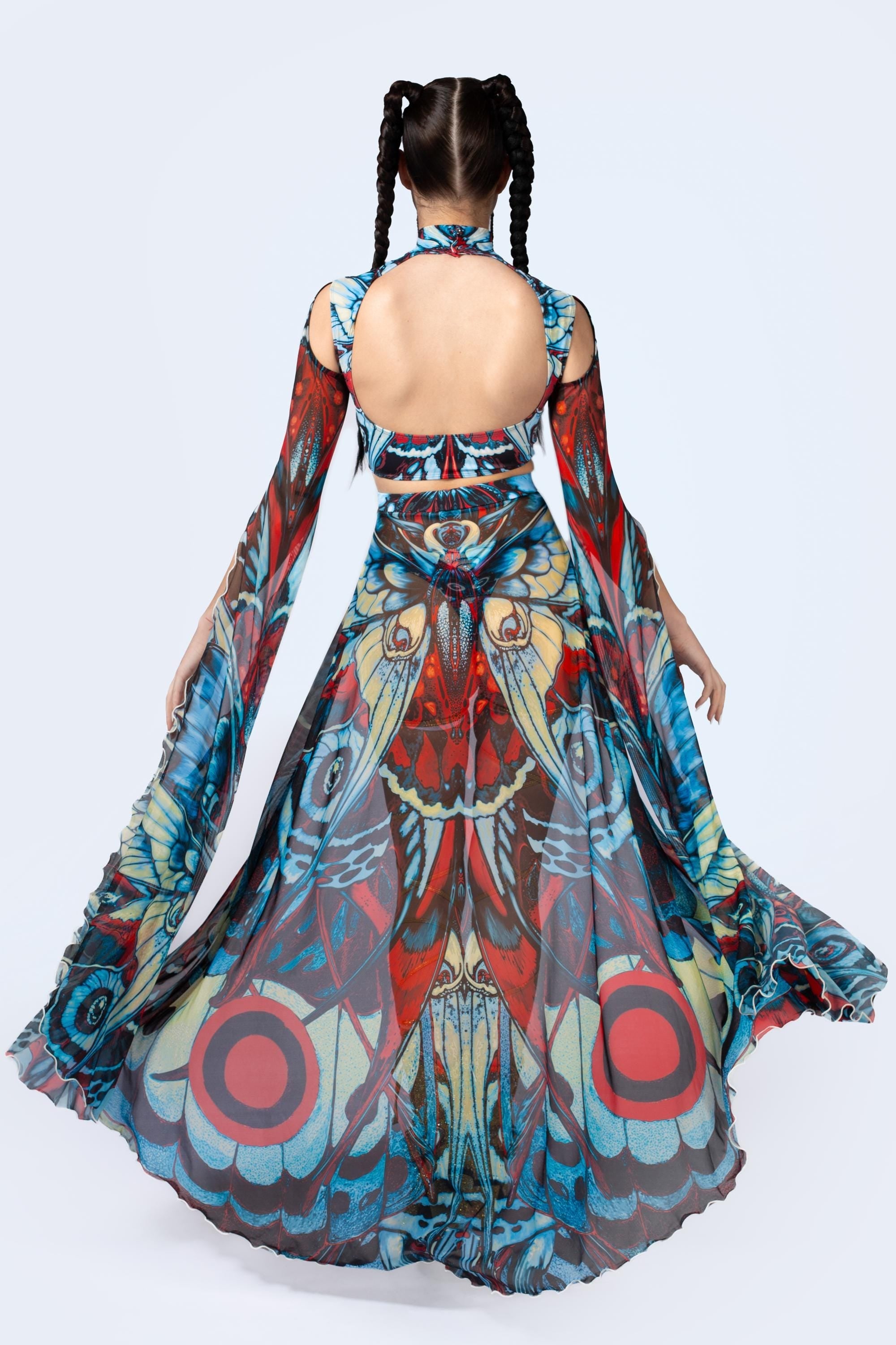 Rapid Morph Maxi Sleeve Top