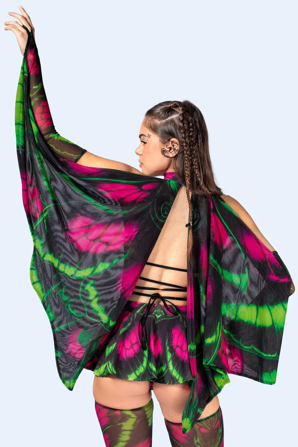 Glow Up Wrapped Triangle Top