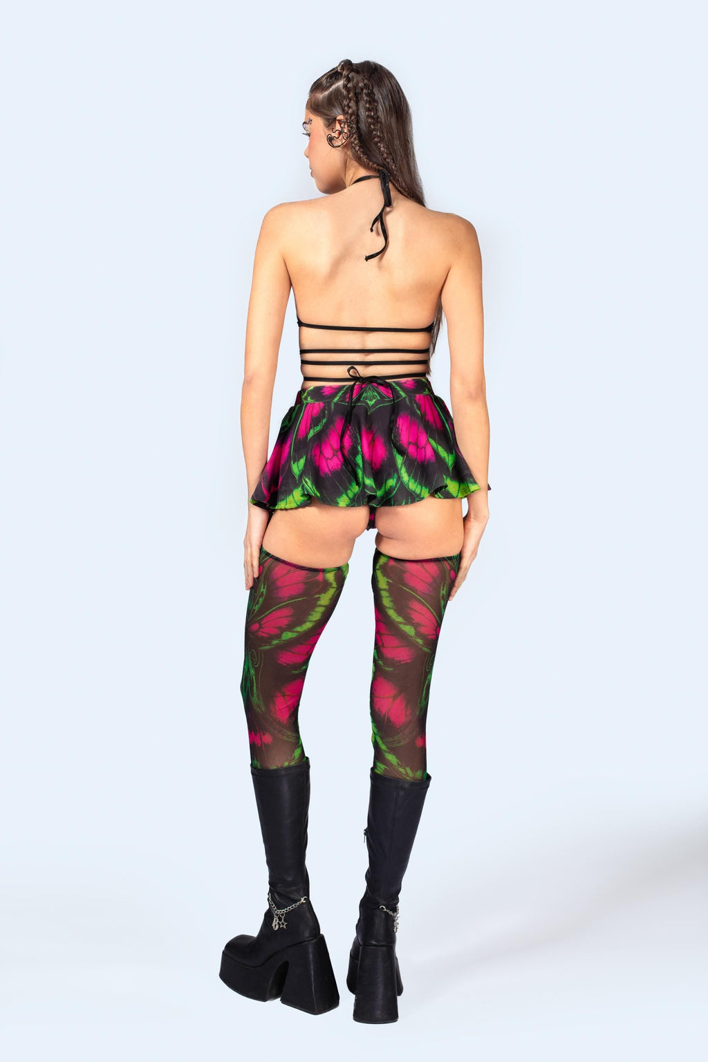 Glow Up Wrapped Triangle Top