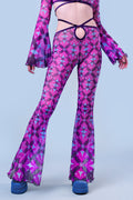 The Fuzz Mesh Wrap Pants